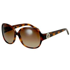 Tory Burch トリーバーチ ty7026-843-13 TY7026 843 13 Tortoise Brown Gradient 59mm サングラス レディース 女性｜gifttime