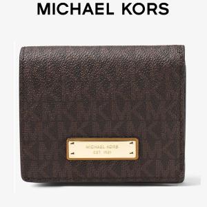 MICHAEL KORS マイケルコース 二つ折り財布 JETSET TRAVEL カードケース レザー レディース 32s7gttd1v-200｜gifttime