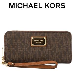 MICHAEL KORS マイケルコース 長財布 JET SET PVCレザー シグネチャーロゴ レディース 32t5gtte9b-200｜gifttime