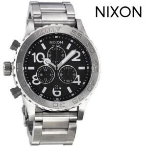 NIXON ニクソン a037000　THE 42-20 CHRONO Black メンズ ニクソン クロノ 腕時計｜gifttime