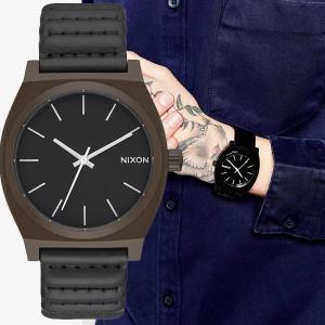 ニクソン NIXON A0452138 THE TIME TELLER タイムテラー レザー ブラウン 腕時計 メンズ レディース A045-2138｜gifttime