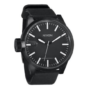 NIXON ニクソン a127001　THE CHRONICLE ALL BLACK メンズ ニクソン クロニクル 時計｜gifttime