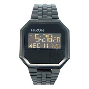 NIXON/ãã¯ã½ã³ A158001 THE RE-RUN ALL BLACK ãã©ã㯠㪠ã©ã³ ã¡ã³ãº ã¬ãã£ã¼ã¹ ã¦ãã»ãã¯ã¹ æè¨ A158-001 :a158001:gifttime