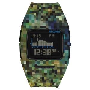 NIXON ニクソン A2812366 THE LODOWN SILICONE RIFFE DIGI-TEK CAMO ローダウン シリコン ユニセックス 腕時計 A281-2366｜gifttime