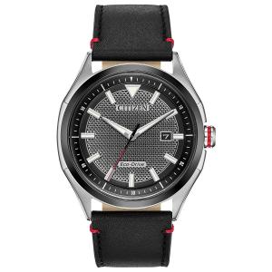 CITIZEN シチズン 生産中止 DRIVE 黒 エコドライブ レザー aw1148-09e 海外モデル メンズ 腕時計 AW1148-09E｜gifttime