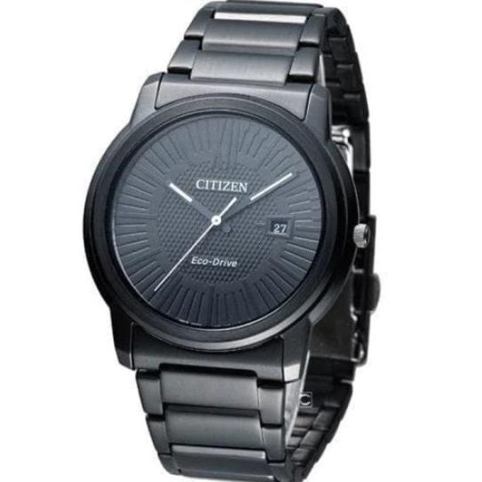 CITIZEN シチズン エコドライブ ブラック メンズ aw1215-54e 海外モデル メンズ ...