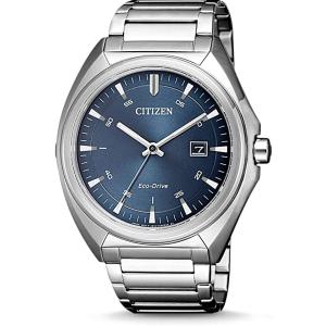 CITIZEN シチズン Eco-Drive エコドライブ AW1570-52L シルバー ネイビーブルー 海外モデル MENS メンズ 腕時計 aw1570-52l