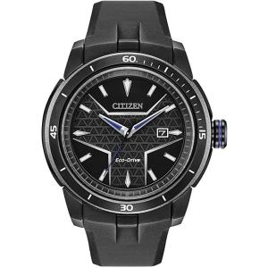 CITIZEN シチズン マーベル MARVEL BLACK PANTHER エコドライブ aw1615-05w 海外モデル メンズ 腕時計 AW1615-05W｜gifttime