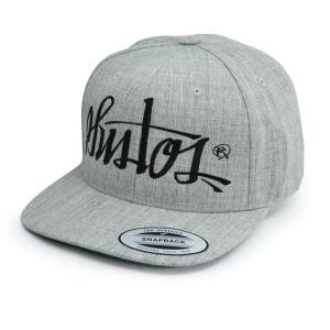 SUSTOS スストス cap-tag-gb 'VATO TAG' Snapback Cap キャップ HIPHOP ヘザーグレイ ユニセックス メンズ レディース｜gifttime