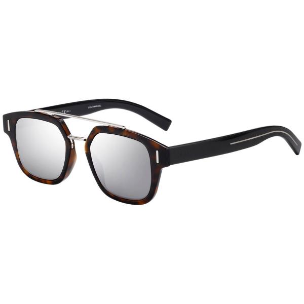 ディオールオム DIOR HOMME FRACTION 1F 086 0t ブラック サングラス メ...