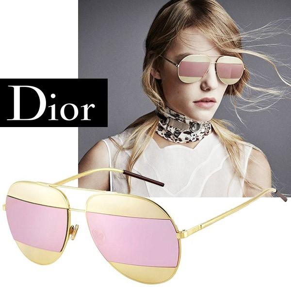 DIOR SPLIT 1/S 000 0J  Gold Pink Mirror ゴールド・ピンク・ミ...