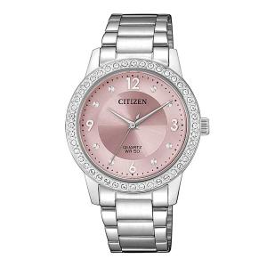 CITIZEN シチズン EL3090-81X Ladies Quartz Watch 腕時計 ステンレススチール クォーツウォッチ クリスタル ラウンド レディース el3090-81x｜gifttime