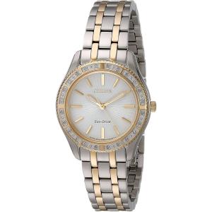 SEIKO セイコー Tressia ソーラー ダイアモンド ジュエリーウォッチ 