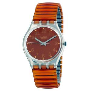 SWATCH スウォッチ 腕時計 GK239BW GENT VIRTUAL ORANGE SMALL STRAP ジェント｜gifttime