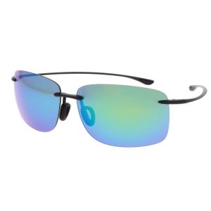 Maui Jim マウイジム 偏光レンズ HEMA Polarized ハワイ発 スクエア オーバル リムレス メンズ レディース サングラス gm443-2m｜gifttime