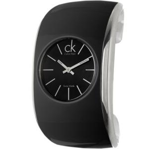 Calvin Klein ck k6095101 カルバンクライン 腕時計 Gloss バングルタイプ ブラック スイス製 レディース｜gifttime
