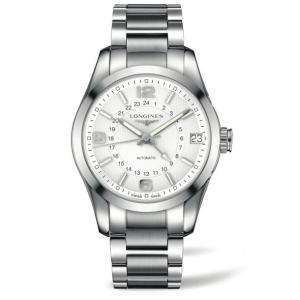 【売れ筋】LONGINES[ロンジン] L2.799.4.76.6 Conquest コンクエスト クラシック 42mm Mens 腕時計 メンズ 男性用 Automatic GMT 自動巻 l27994766｜gifttime