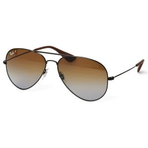 レイバン Ray-ban RB3558 002/T5 58mm ライトグレーグラディエントブラウン ポラライズド 偏光 Sunglasses サングラス Rayban rb3558-002-t5-58mm｜gifttime