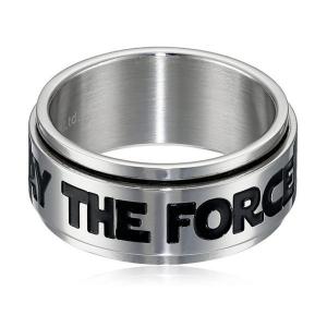 STAR WARS スターウォーズ US-12（日本：25号）ユニセックスリング 指輪 ring-force-12 The Force Be with You Ring UNISEX｜gifttime