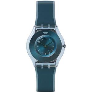 SWATCH スウォッチ 腕時計 MODEL SFS103 スキン CLASSIC 【DIVE-IN】 ブルーグリーン｜gifttime