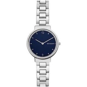 SKAGEN スカーゲン skw2606 Ancher Blue stainless SKW2606 シルバー・ブルーフェイス  レディース腕時計｜gifttime