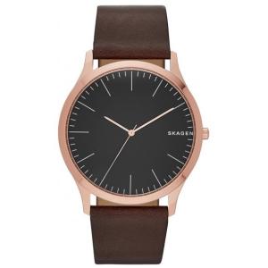 SKAGEN スカーゲン JORN HORLOGE SKW6330 ブラウンレザーベルト クウォーツ メンズ 腕時計｜gifttime