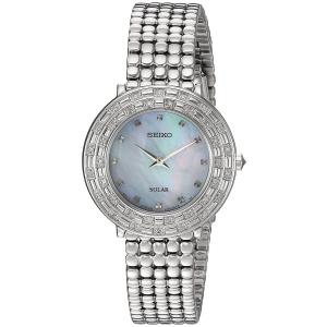 SEIKO セイコー Tressia ソーラー ダイアモンド ジュエリーウォッチ 