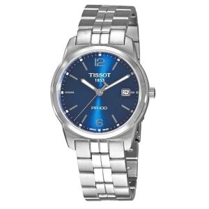 TISSOT[ティソ] T049.410.11.047.01 PR 100 QUARTZ GENT STEEL ブルー メンズ 腕時計 t0494101104701｜gifttime