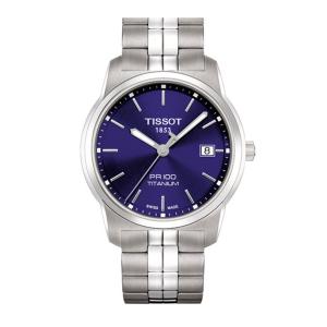 TISSOT[ティソ] T049.410.44.041.00 PR 100 QUARTZ GENT TITANIUM メンズ 腕時計 t0494104404100｜gifttime