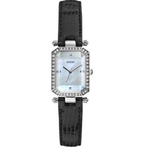 GUESS ゲス u0108l1 Black Rectangular ブラックベルト レディース 腕時計｜gifttime