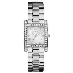 GUESS ゲス u0128l1 Crystal シルバー クリスタル レディース 時計｜gifttime