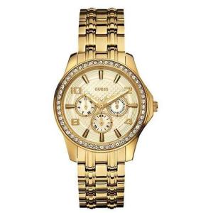 GUESS ゲス u0147l2 U0147L2 Gold-Tone Polished Glamour ゴールド レディース 腕時計｜gifttime