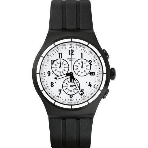 SWATCH スウォッチ 腕時計 YOB403 ORIGINALS クロノ AGAIN オリジナルク...
