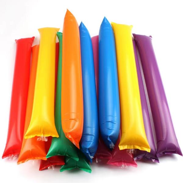 応援棒 応援バルーン スティックバルーン100個 イベント 運動会 体育祭 チーム分け 応援グッズ ...