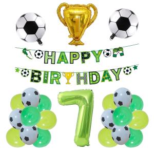 グリーン サッカー応援テーマ 男の子 誕生日 ...の詳細画像4