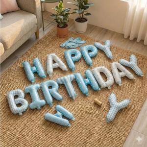 誕生日 飾り付け ケーキバルーン ガーランド ...の詳細画像4