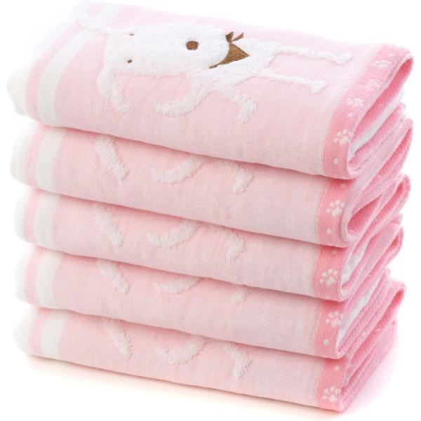 今治タオル PONちゃん フェイスタオル5P