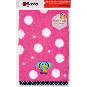 Sassy（サッシー） フェイスタオル ピンク BOX SF-9101 エアリータオル