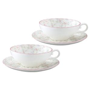 Noritake - ノリタケ　ティー・コーヒーカップ＆ソーサー ペア　NORITAKE  2客セット Amazon｜Noritake ノリタケ カップ & ソーサー ( ペアセット