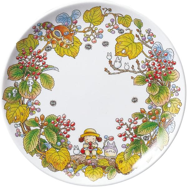 Noritake ノリタケ プレート 23cm となりのトトロ がまずみ編 電子レンジ対応 1枚 ボ...