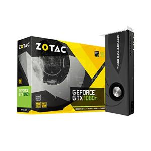 Zotac GeForce GTX 1080 Ti グラフィックカード - 1.48 GHz コア - 1.58 GHz ブーストクロック - 11 GB GDDR5X - デュアルスロットスペース必要