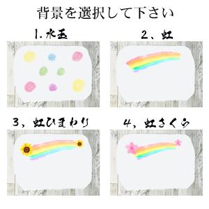 結婚祝い 紙婚式 誕生日 筆文字 お名前ポエム...の詳細画像2