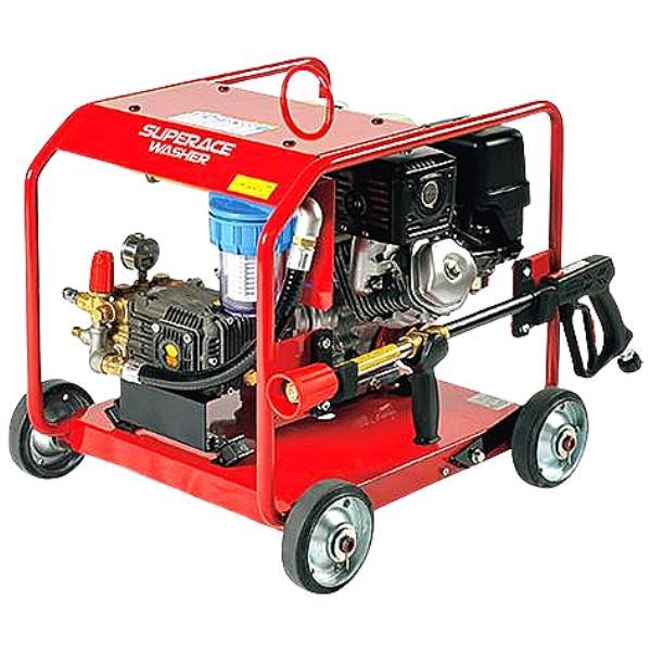 スーパー工業 エンジン式高圧洗浄機 フルフレーム型 SER-1616-5