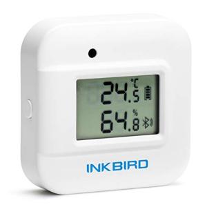 Inkbird Bluetooth温湿度計 温度計 湿度計 アラーム付き スマートセンサー グラフ表示 データロガー データのエクスポート