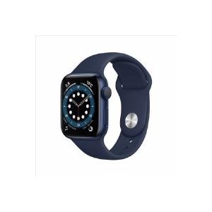 Apple（アップル） MG143J/A Apple Watch Series 6（GPSモデル）- 40mm  [ディープネイビースポーツバンド]