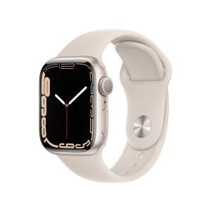 Apple（アップル） MKMY3J/A  Apple Watch Series 7 GPSモデル 41mm [スターライトスポーツバンド]