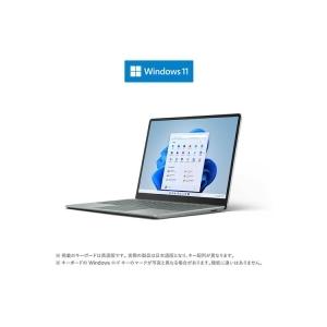 マイクロソフト(Microsoft)  8QC-00032 ノートパソコン Surface Laptop Go 2 i5 8 128 [12.4インチ i5 メモリ 8GB ストレージ 128GB] セージ