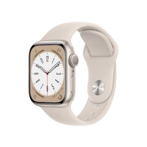 Apple（アップル）MNP63J/A Apple Watch Series 8 GPSモデル 41mm  [スターライトスポーツバンド]