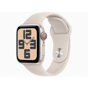 Apple Watch SE 第2世代 GPS+Cellularモデル 40mm MRFX3J/A [スターライトスポーツバンド S/M]｜GIGA ヤフー店