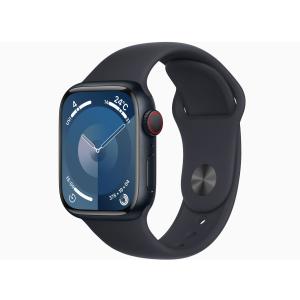 Apple Watch Series 9 GPS+Cellularモデル 41mm MRHR3J/A [ミッドナイトスポーツバンド S/M]｜GIGA ヤフー店